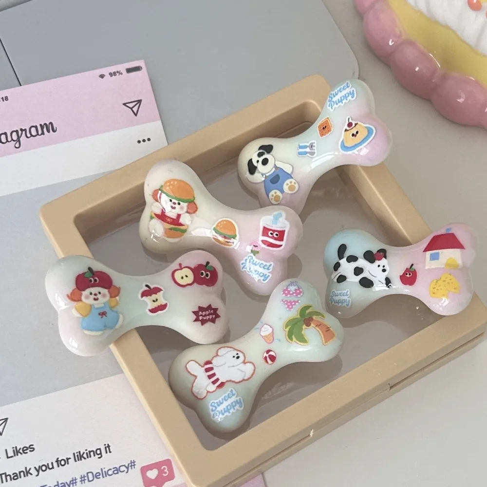 Пластиковая мини-заколка для волос