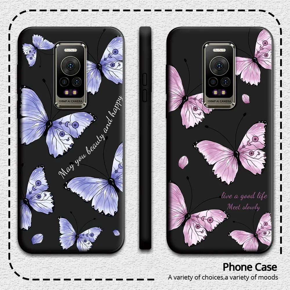 Для Ulefone Armor 17 Pro Чехол цветочный милый мультяшный Мягкий силиконовый чехол для