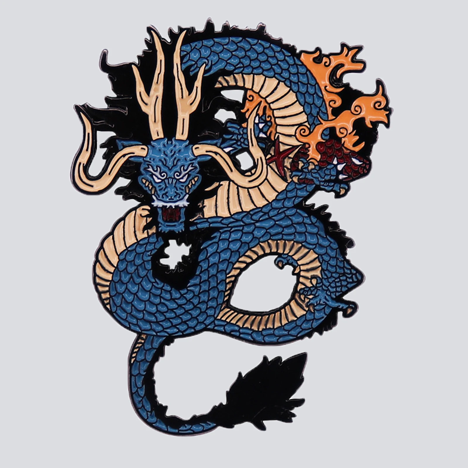 

Anime Dragon Enamel Pins Kawaii Lapel Pin Brooches for Backpack Manga Badges Jewelry Accessories Animation Collection Gift