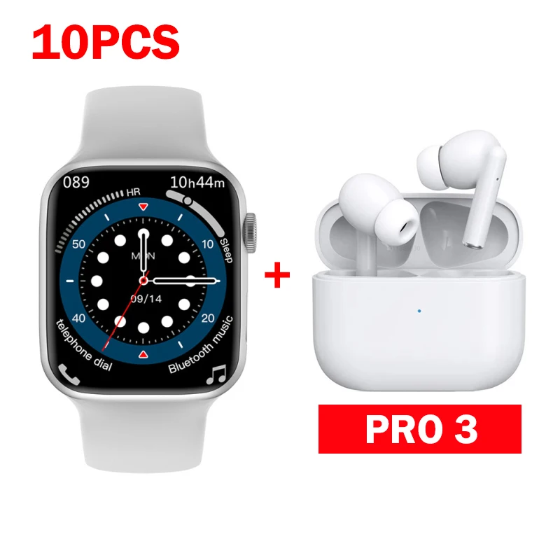10 шт. W27 Pro NFC Bluetooth Вызов Беспроводная зарядка пользовательский набор спортивные