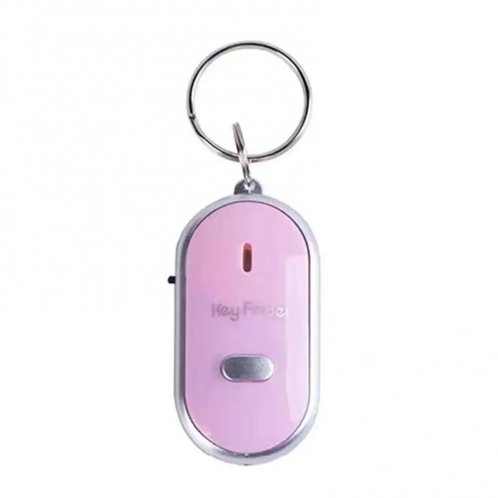 

Whistle Key Finder Flashing Beeping Remote Lost Keyfinder Locator Keyring
