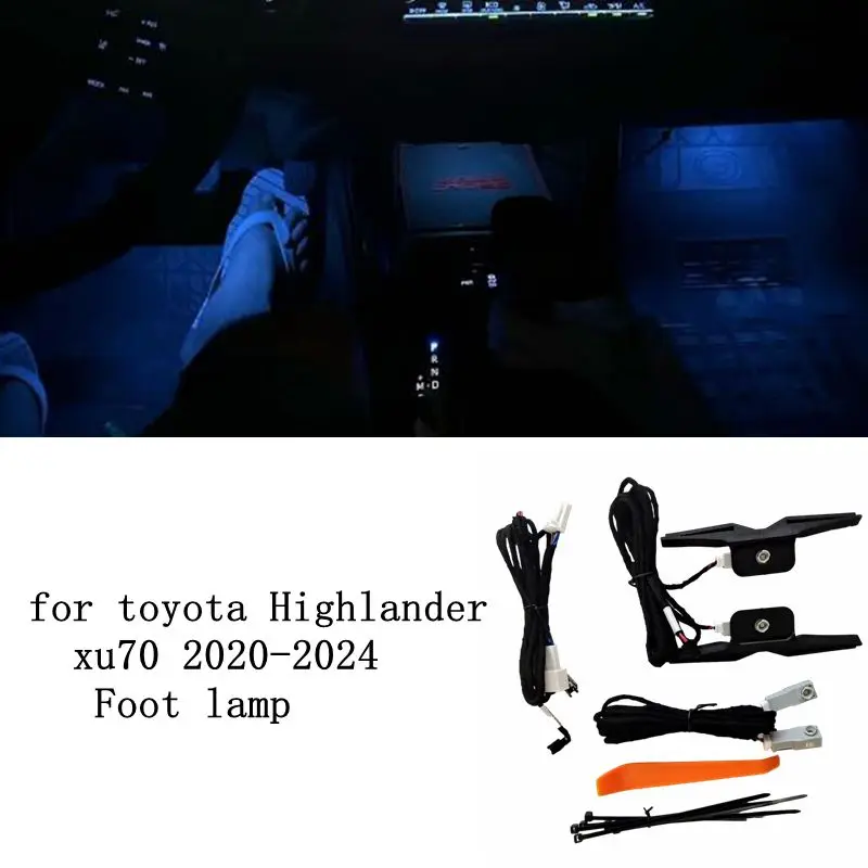 4 шт. декоративные лампы для Toyota Highlander 2021 2022 2023