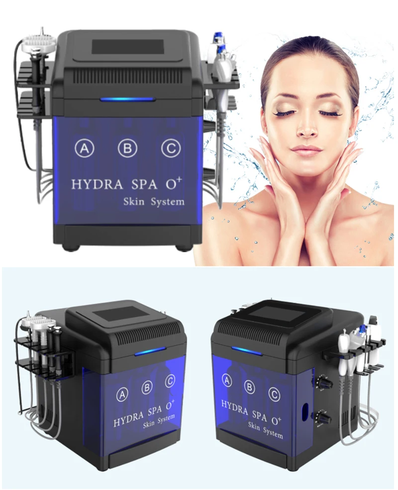 

Skin Cleansing Face Rejuvenation Microdermabrasion Equipment Hydro Blackheads Spa Salon Home Use