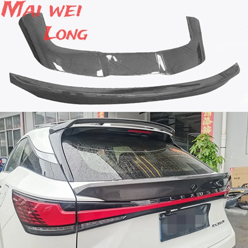 Автомобильный Стайлинг средний спойлер для заднего крыла автомобиля из