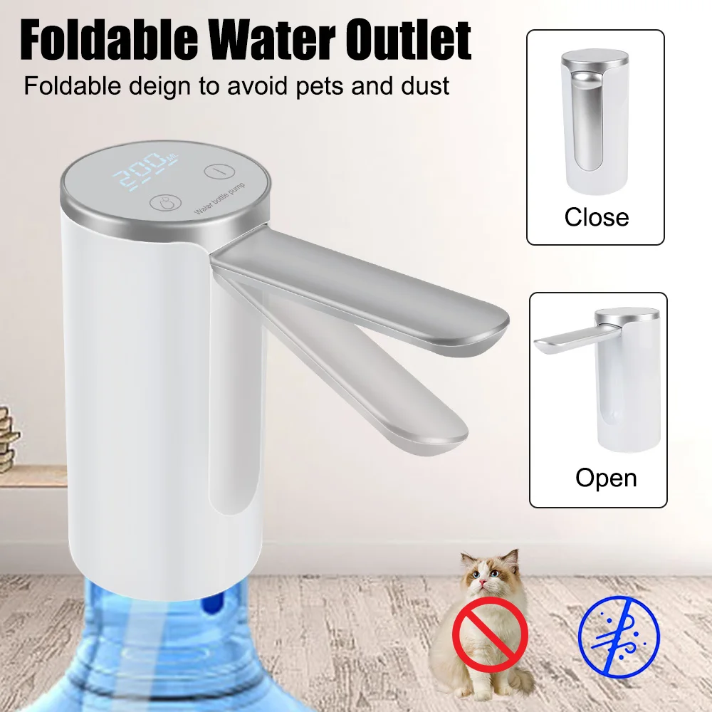 USB-диспенсер для питьевой воды складной 5 В 4 5-Л