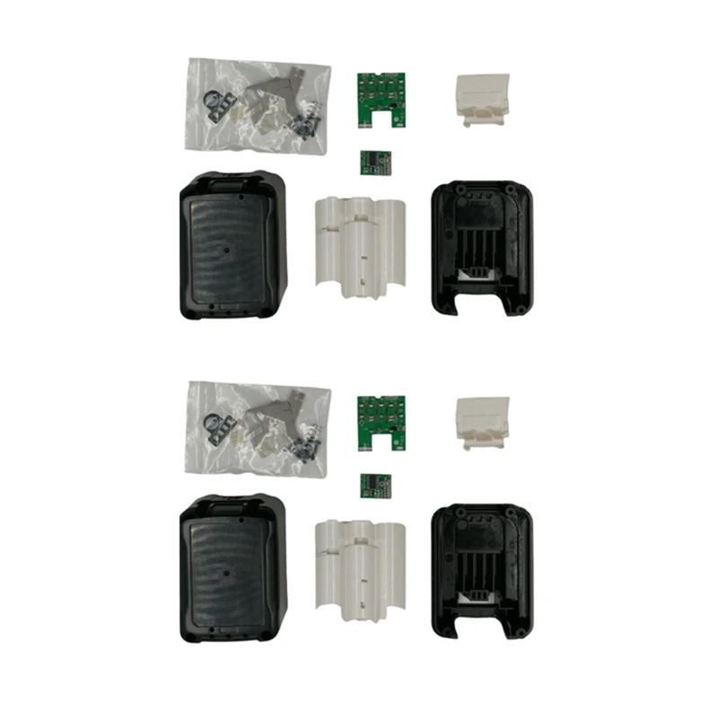 

2X BL1041 Li-Ion Battery Plastic Case PCB Circuit Board LED For MAKITA 10.8V 12V 3Ah 4Ah 5Ah BL1021 BL1041