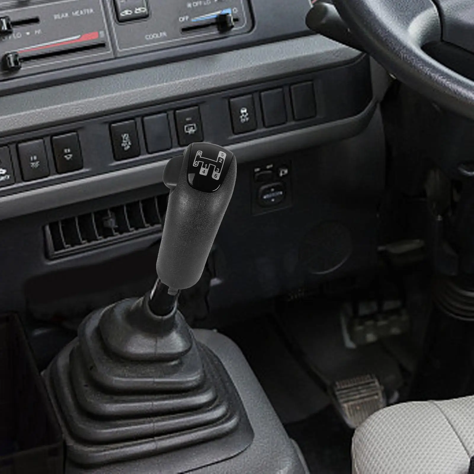 Ручка переключения передач автомобиля с переключателем сращивания коробки 114561