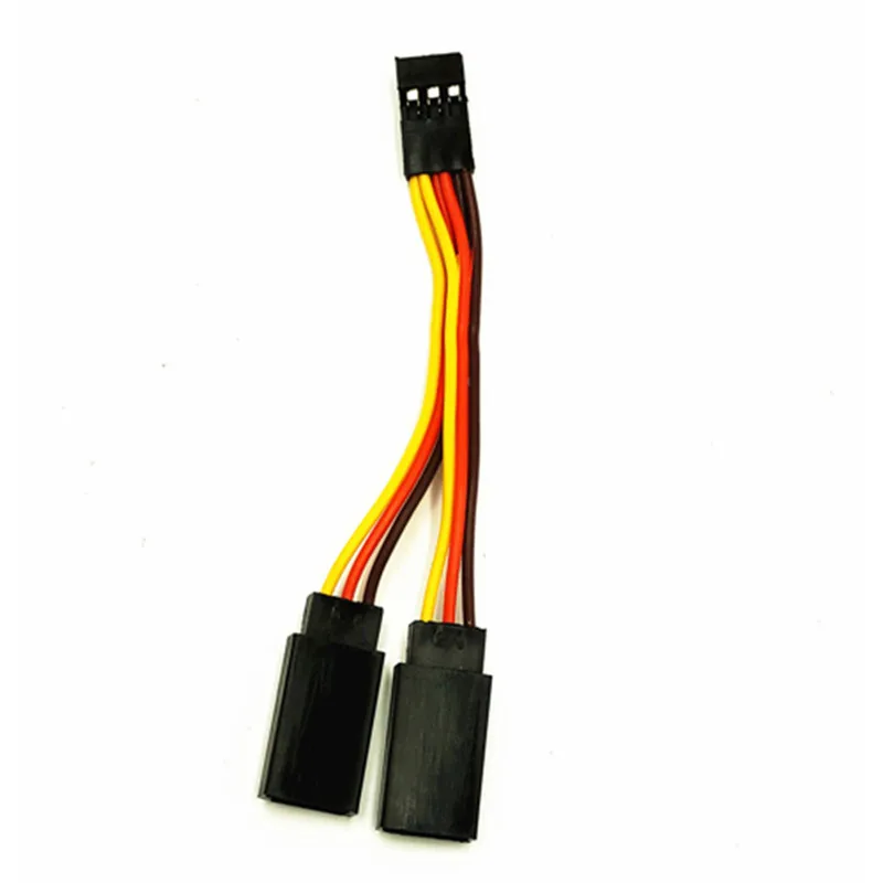 Серворазветвитель кабель JR/Futaba 1 штекер-2 гнезда Удлинительный Dupont 2 54 для