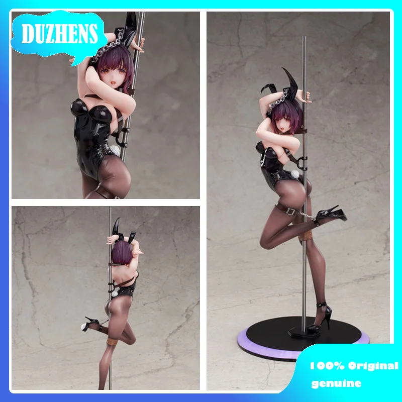 

FreeWillStudio Original:Kawaii girl Fu 1/7 Bunny Sexy girls Anime PVC Action Figures toys Anime figure adult Model doll Gifts