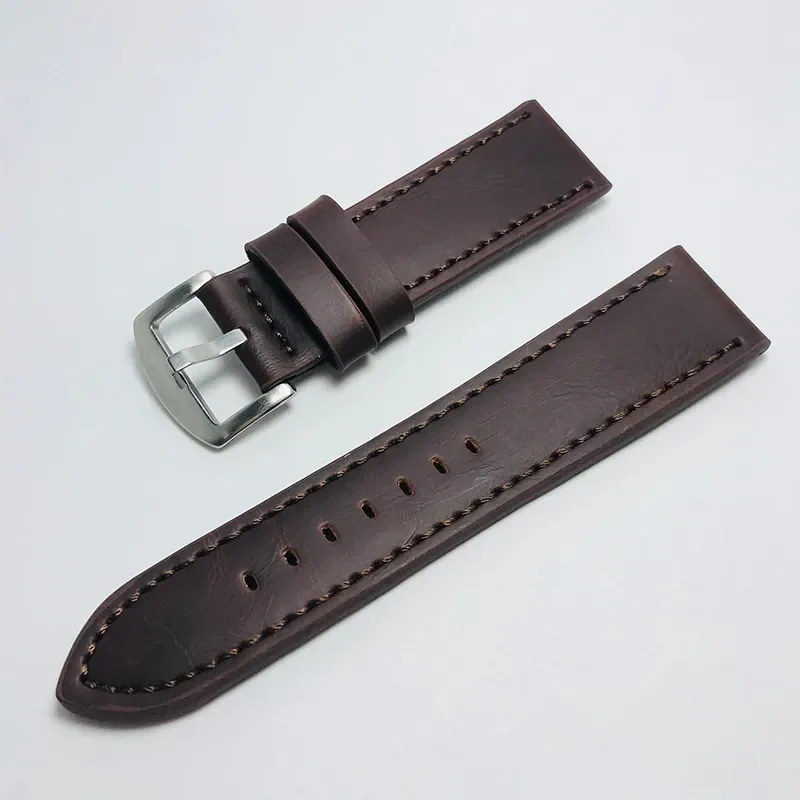 Leather Watch Strap Watches band 22mm 20mm 18mm 24mm Watchbands Men Women Wristband