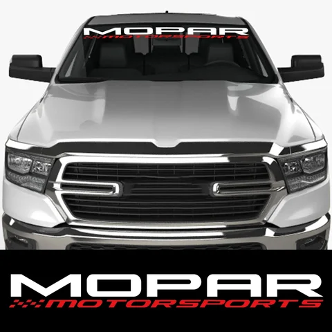 MOPAR спортивный стиль пикап на лобовое стекло автомобиля наклейка для Dodge RAM 1500 2500 Rebel TRX грузовик виниловая пленка наклейка авто тюнинг аксессуары