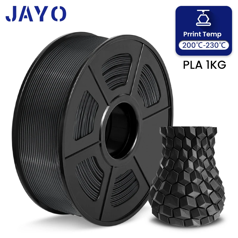 

JAYO PLA Meta Filament 1.75MM 1Roll 3D Printer Tolerance ±0.02MM Good Liquidity For FDM DIY Gift Materials Printing FastShipping