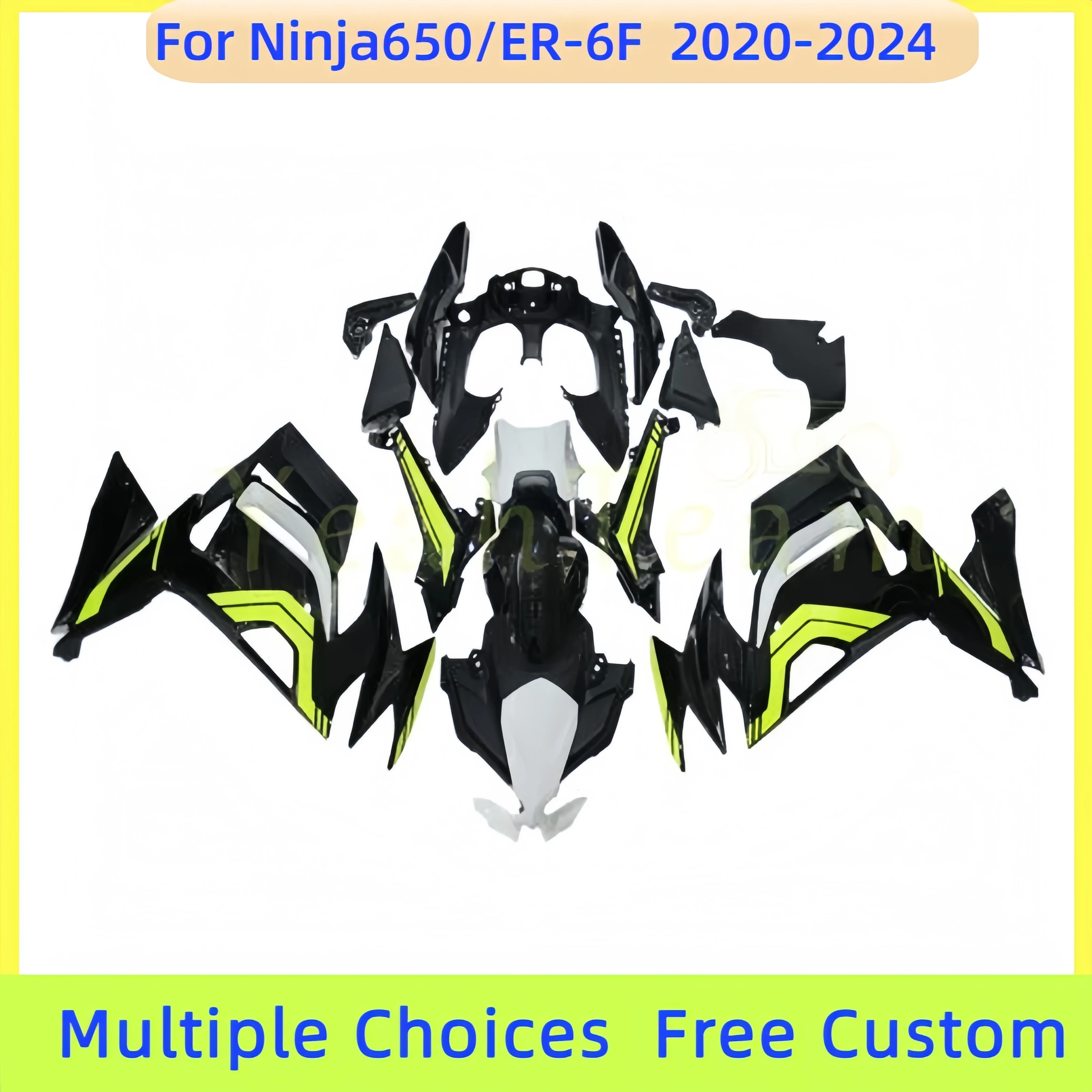 Для Kawasaki 2020 2022 2023 2024 Ninja 650 послепродажного обслуживания замена кузова Partr ER-6F ER6F