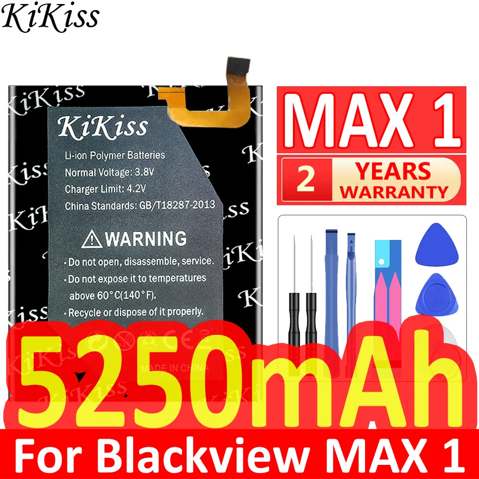 

5250mAh KiKiss Powerful Battery MAX1 For Blackview MAX 1