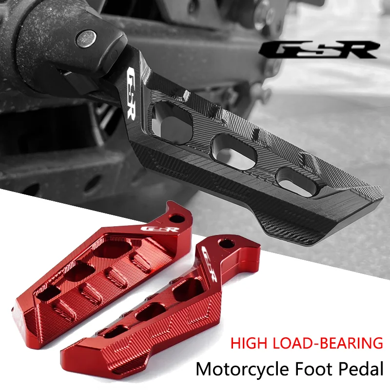 

For SUZUKI GSR400 GSR600 GSR750 GSR 400 600 750 Motorcycle Accessories CNC Rear Passenger Footrest Foot Rest Pegs Rear Pedals