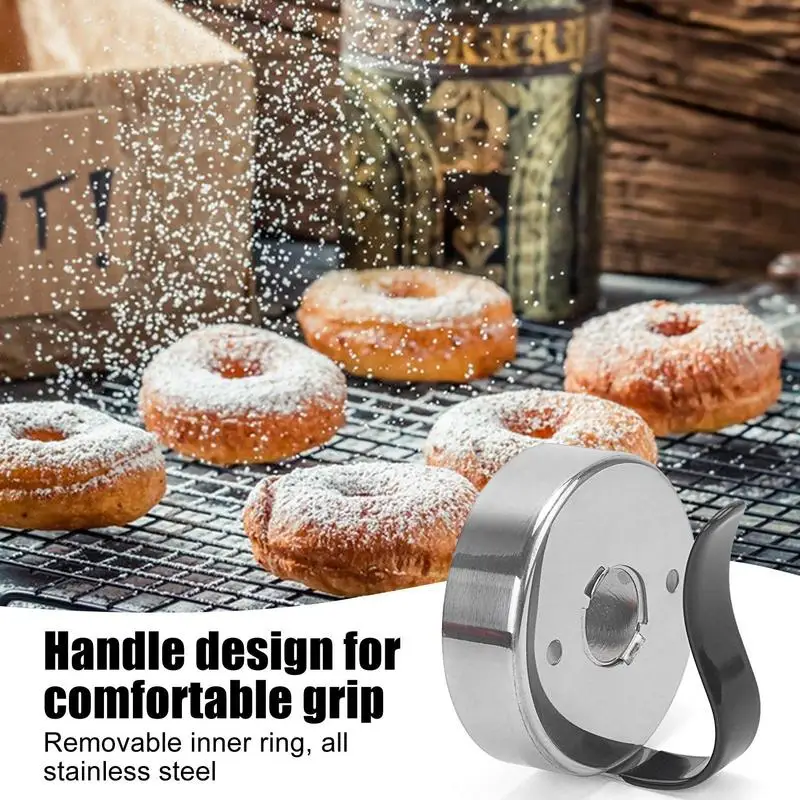 

Неподвижный сэндвич-резак из нержавеющей стали, пищевой круглый безкорневой сэндвич-резак для детской кухни, бэнто-форма для выпечки обедов