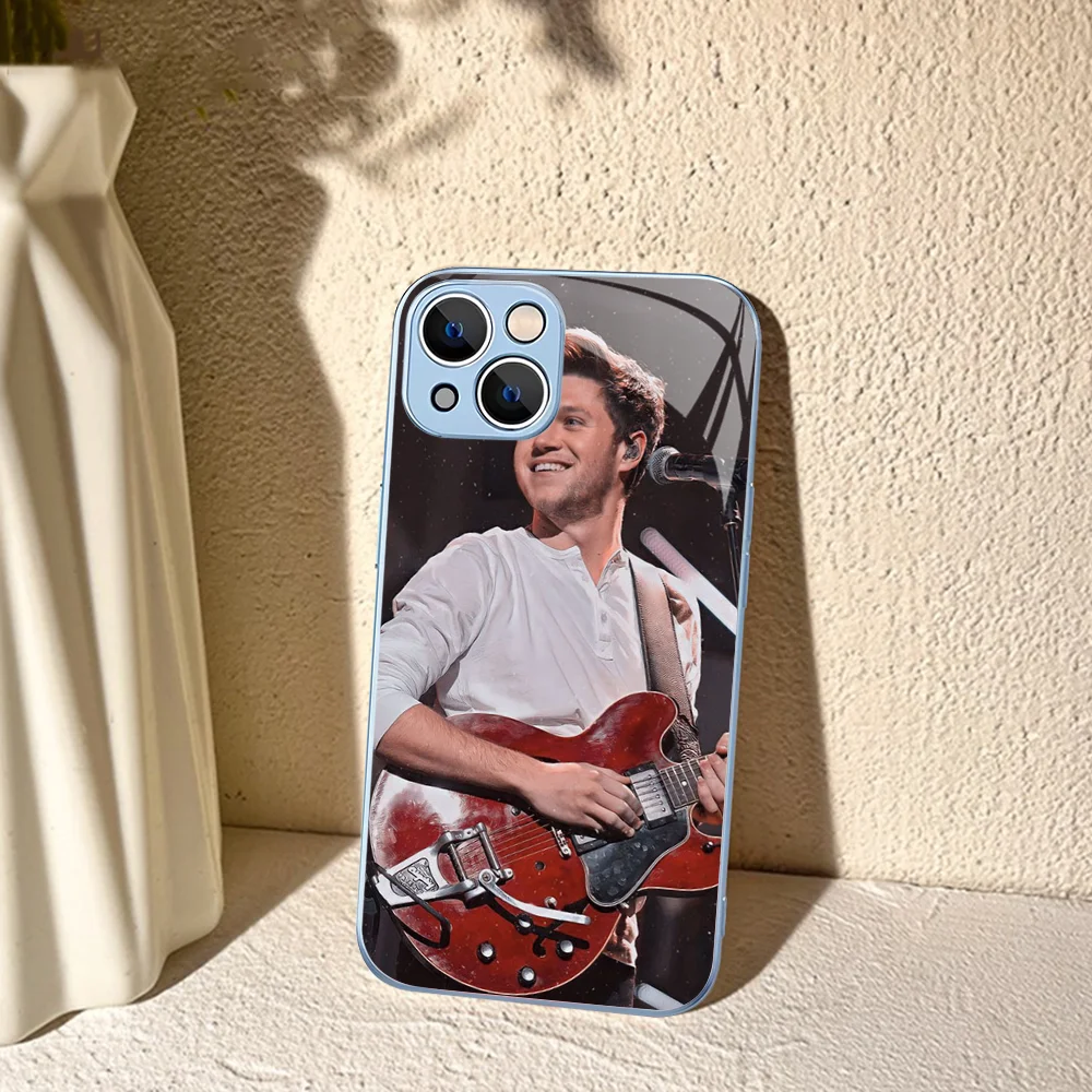 Singer N-Niall H-Horan Phone Case For IPhone 14 13 12 Mini 11 Pro XS Max X XR Plus Tempered Glass Cover