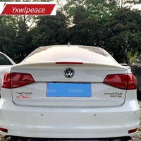 for volkswagen jetta 2015 2016 2017 2018 high quality abs plastic car tail wing decoration trunk spoiler body kit