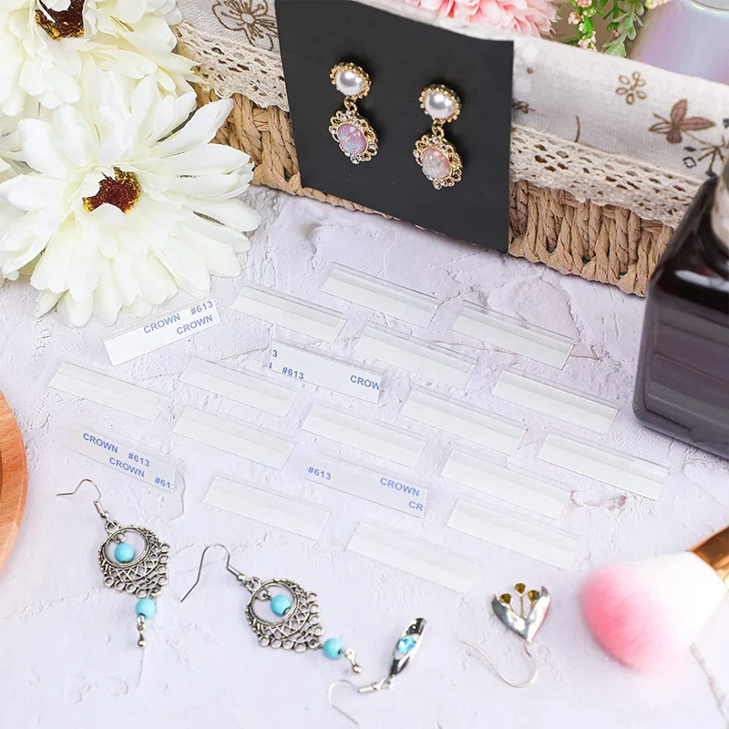 450 шт. адаптер для сережек и карт пластиковый губ самоклеящаяся вешалка дисплей