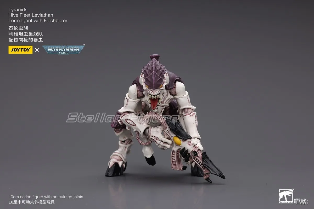 Фото 【SF】Фигурка JOYTOYS 1/18: Тираниды, Хивфлот, Левиафан, Термагант с Флешборером – Коллекционные модели, игрушки, подарки, украшения №5