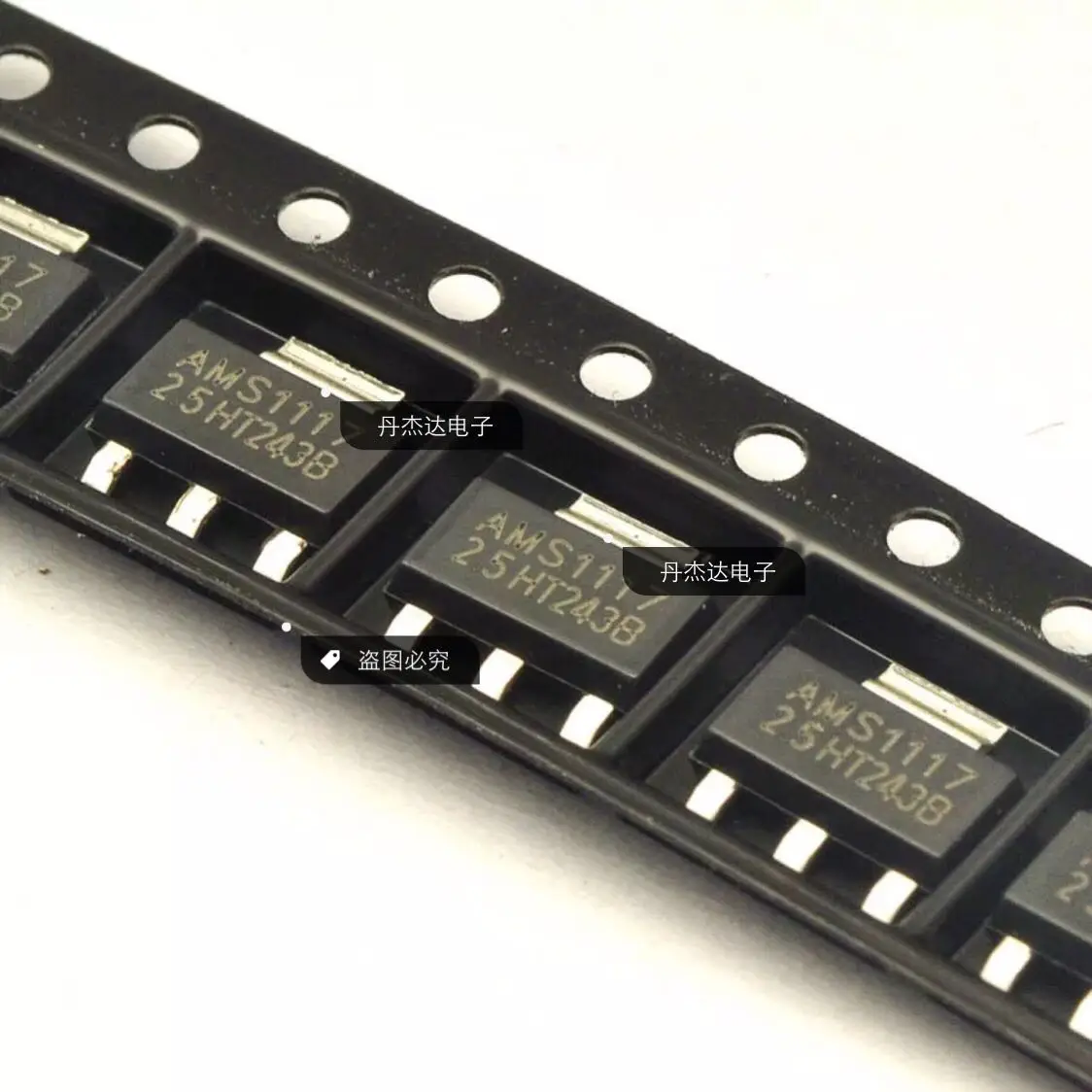 

30pcs original new 30pcs original new AMS117-2.5 AMS1172.5 patch SOT223 1117