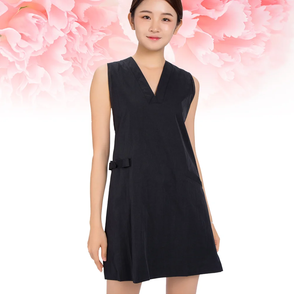 

Apron Hair Salon Cape Barber Sleeveless Stylist Cutting Hairdresser Women Gown Smock Smocks Vest Spa Uniform Barbers Jackets