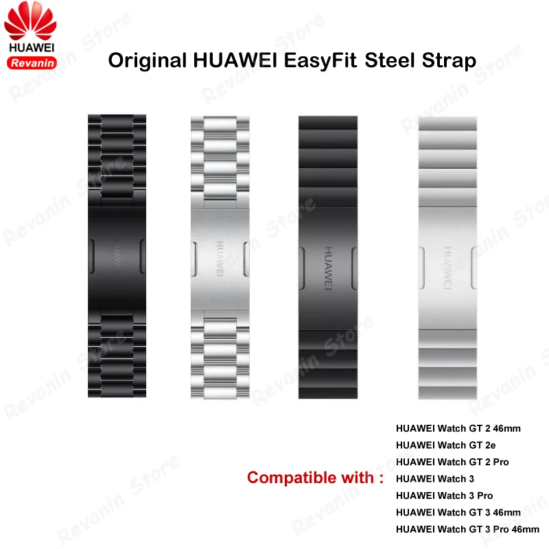Оригинальный ремешок для часов HUAWEI EasyFit GT 3 Pro Металлический Стальной титановый