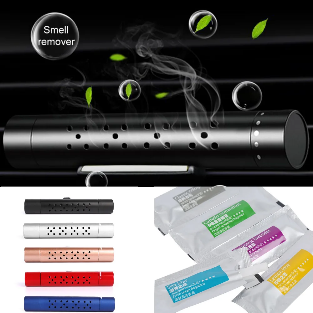 

Car Air Freshener Smell in the Car Air Vent Perfume Parfum Flavoring Auto Interior Accessories Air Freshener Car Styling
