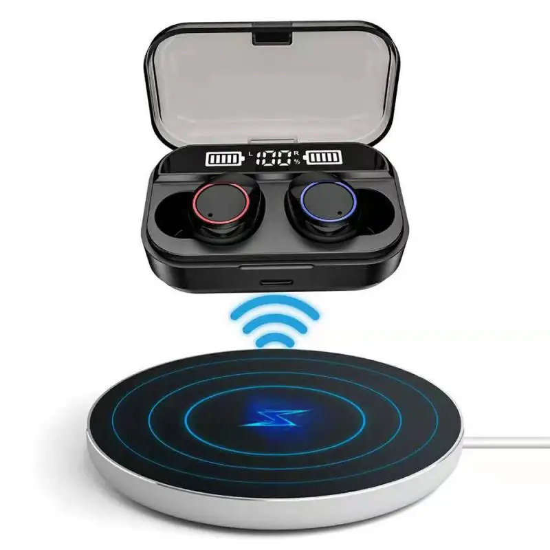 

Running Headset Long Standby Tws Headset Mobile Power Headset Earbuds Stereo Earphone Power Display In-ear