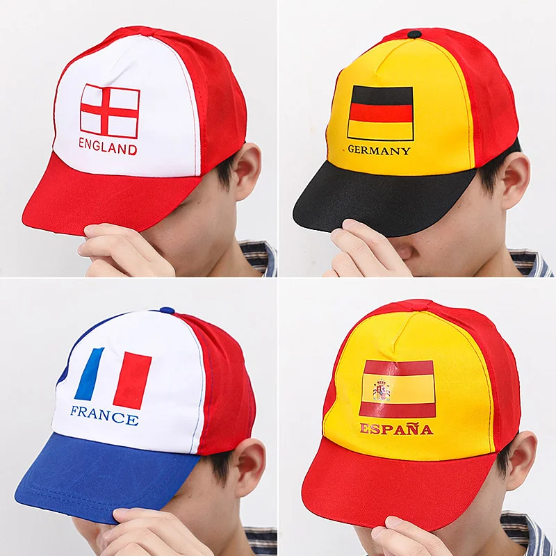 

National Flag Baseball Cap 2022 Qatar Soccer World Cup Bar Club Fanaticism Fan Dress Up For Race Viewing Prop Hat Collect Gift