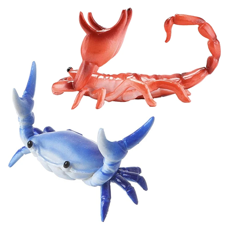 

Cute Crab Pen Holder Blue & Cute Scorpion Model Pen Holder Weightlifting Scorpion Bracket Storage Rack Pen Rack Red