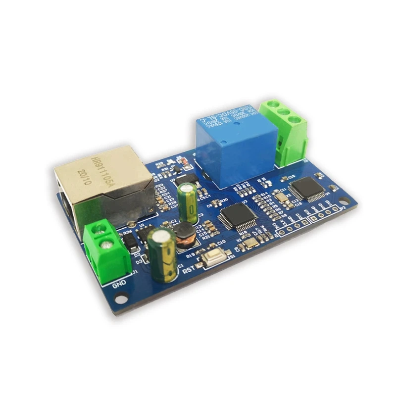 Проводное Ethernet Lan Control 1 выход Modbus RTU многофункциональный портативный релейный