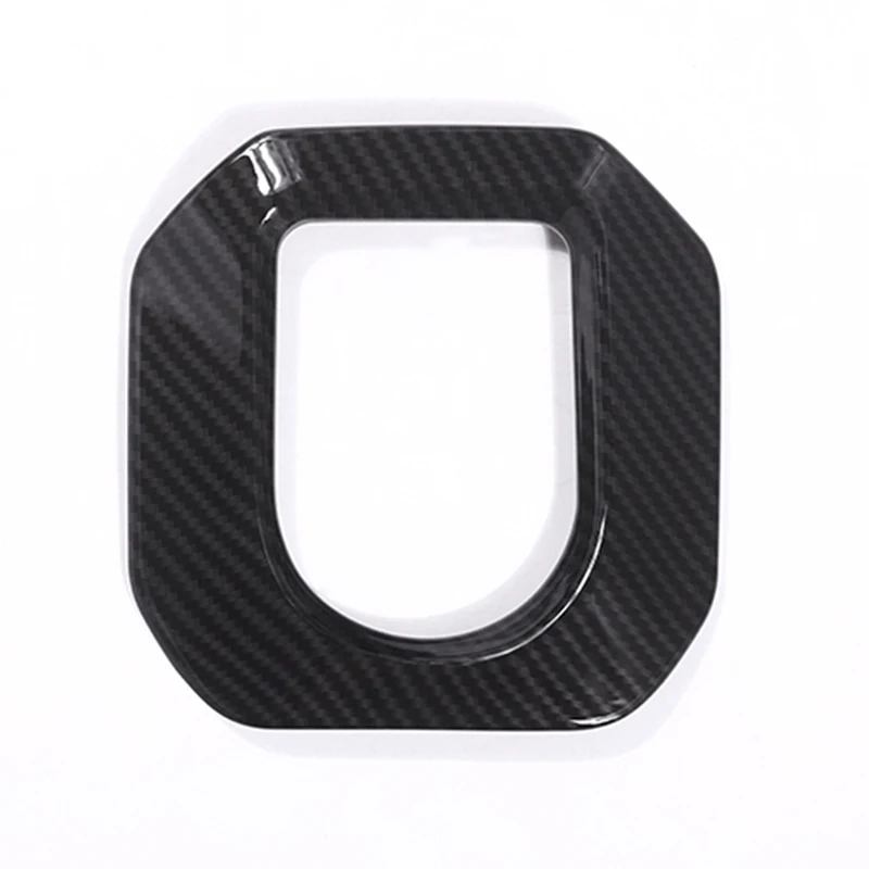 

Обложка рамы переключения передач автомобиля, отделка из углеродного волокна для Land Rover Range Rover Evoque 2012-2017, аксессуары