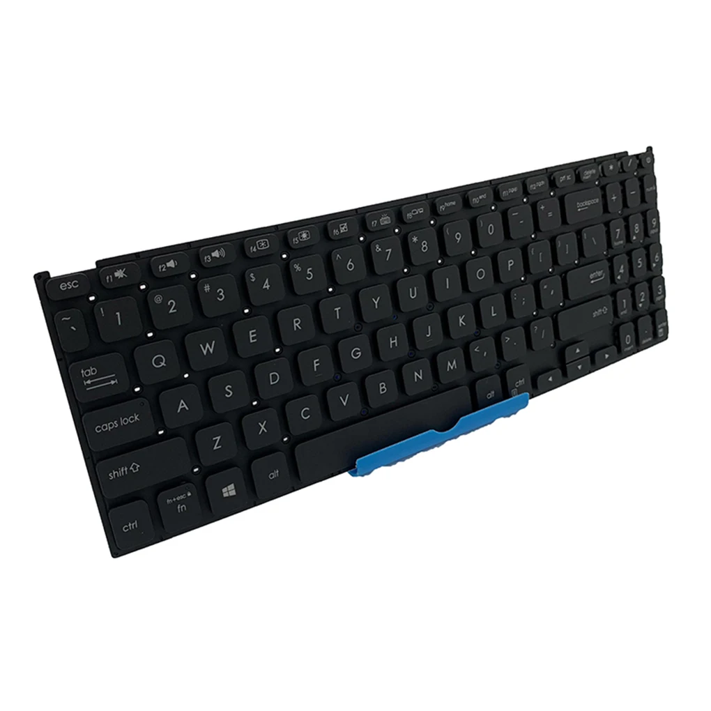 

Черная клавиатура для ноутбука, подключи и играй, игровой ноутбук, противоскользящая подсветка, замена для Asus Vivobook X512