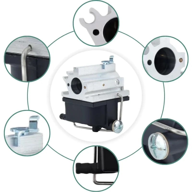 Карбюратор 640020 для Tecu Mseh 640020a 640020b Vlv126 Vlv60 Vlv50 Vlv55 Vlv65 Vlv66 Vlv126a 6 5-6.75hp газонокосилка с