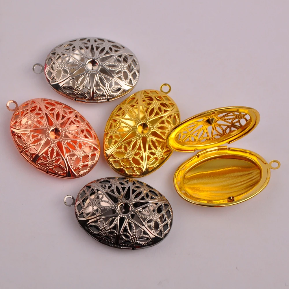 

Laanc 10 шт медальоны фазовая Коробка 25x38 мм овальная