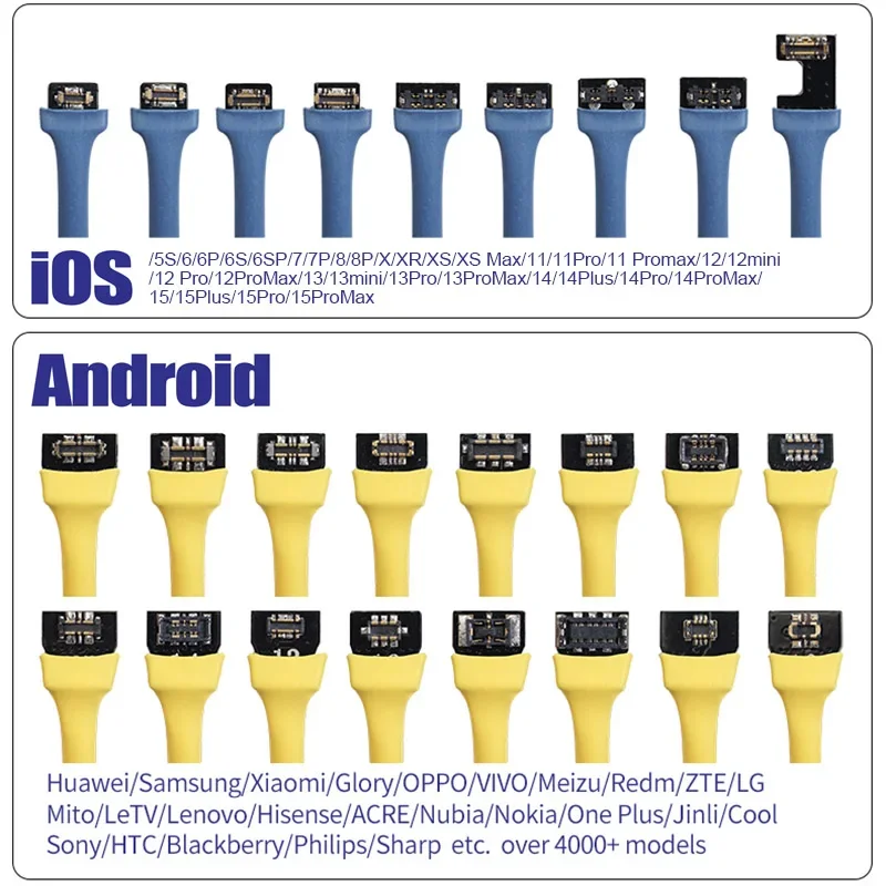 Mechanic Iboot Fpc Ad Max Pro Кабель Питания Для Iphone 6-15 Promax Android Тестовая Линия Телефона