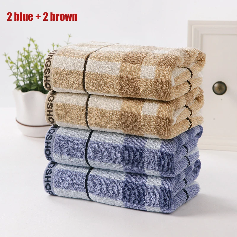 

New Striped Bath Towel Fast Dry Travel Gym Camping Soft Towel 100% Cotton Striped Hand Towel Facial Treatment Sports Towel