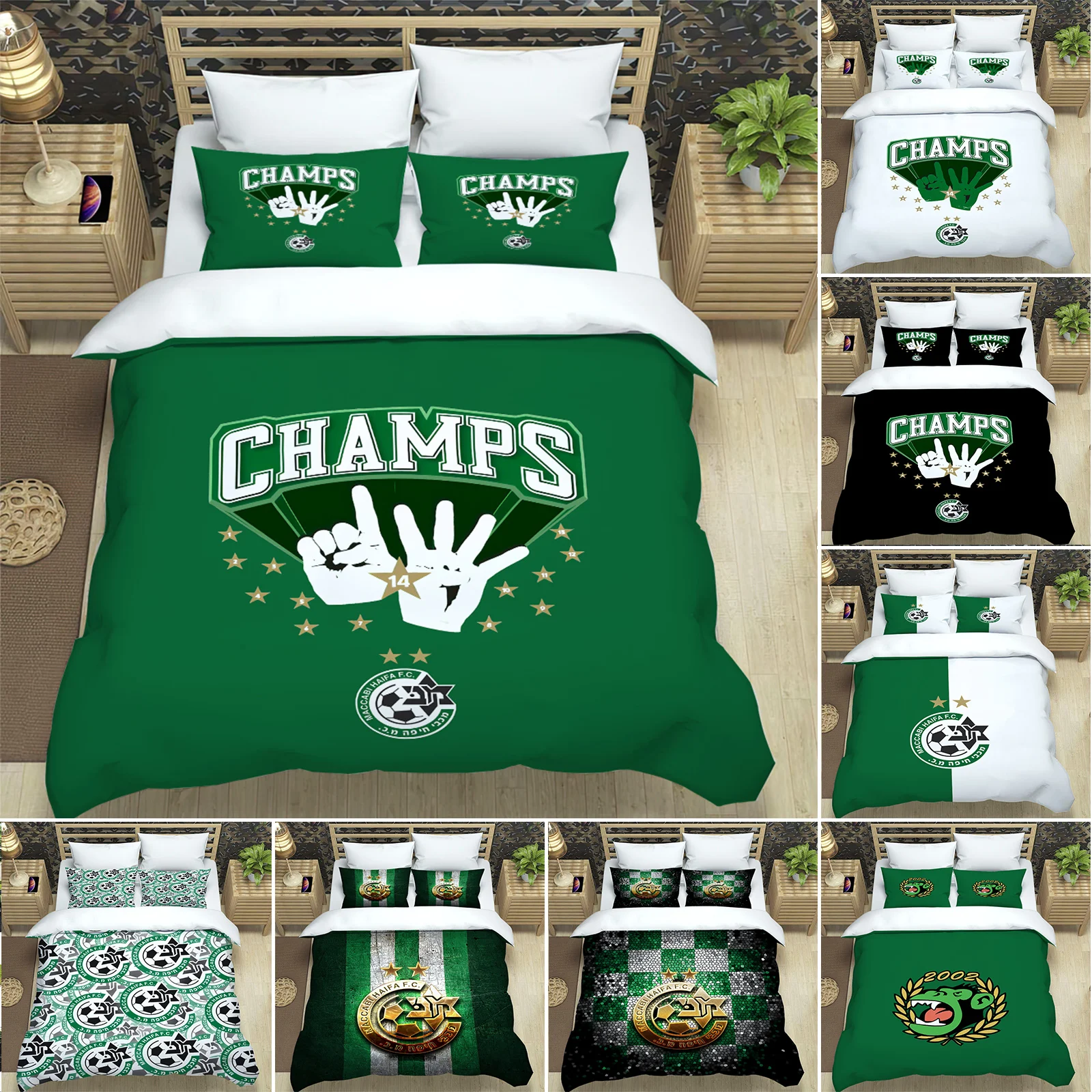 

Комплект постельного белья Haifa с 3D принтом MHFC зеленые обезьяны пододеяльник двойной полный Королевский взрослый детский комплект постельн...