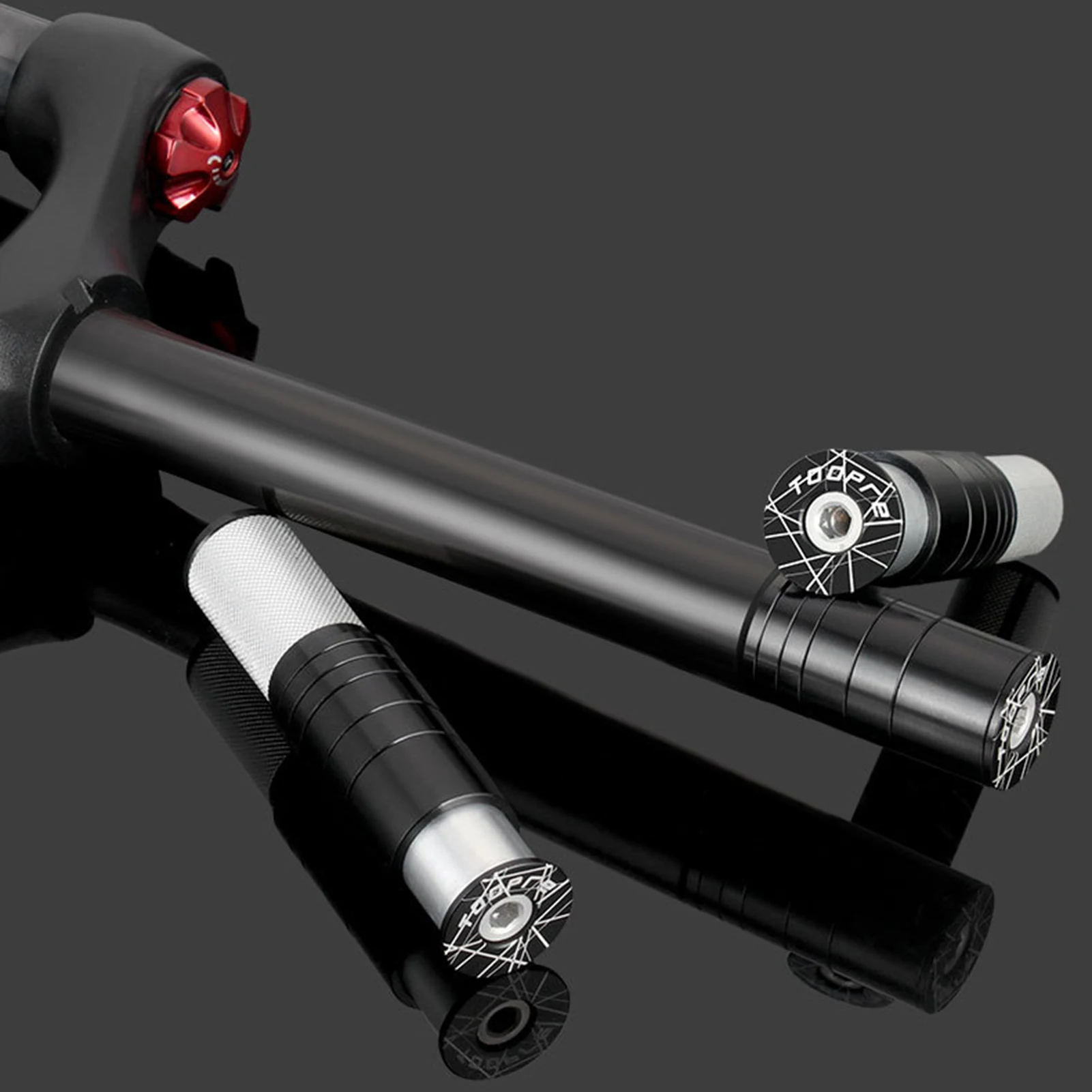 2/3 Bike Fork Stem Riser Extender Alloy Bicycle Handlebar Ra