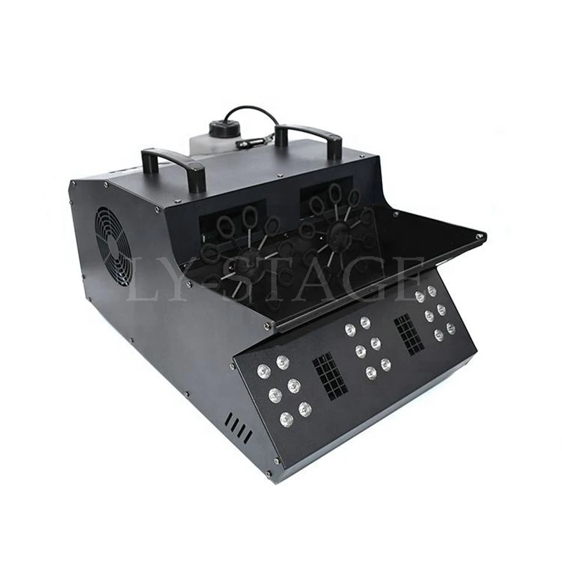 2000 Вт двухколесная пузырьковая машина светодиодное противотуманное