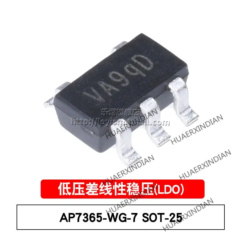 

10PCS/LOT New Original AP7365-WG-7 Type VA SOT23-5 AP7365-ADJ In Stock