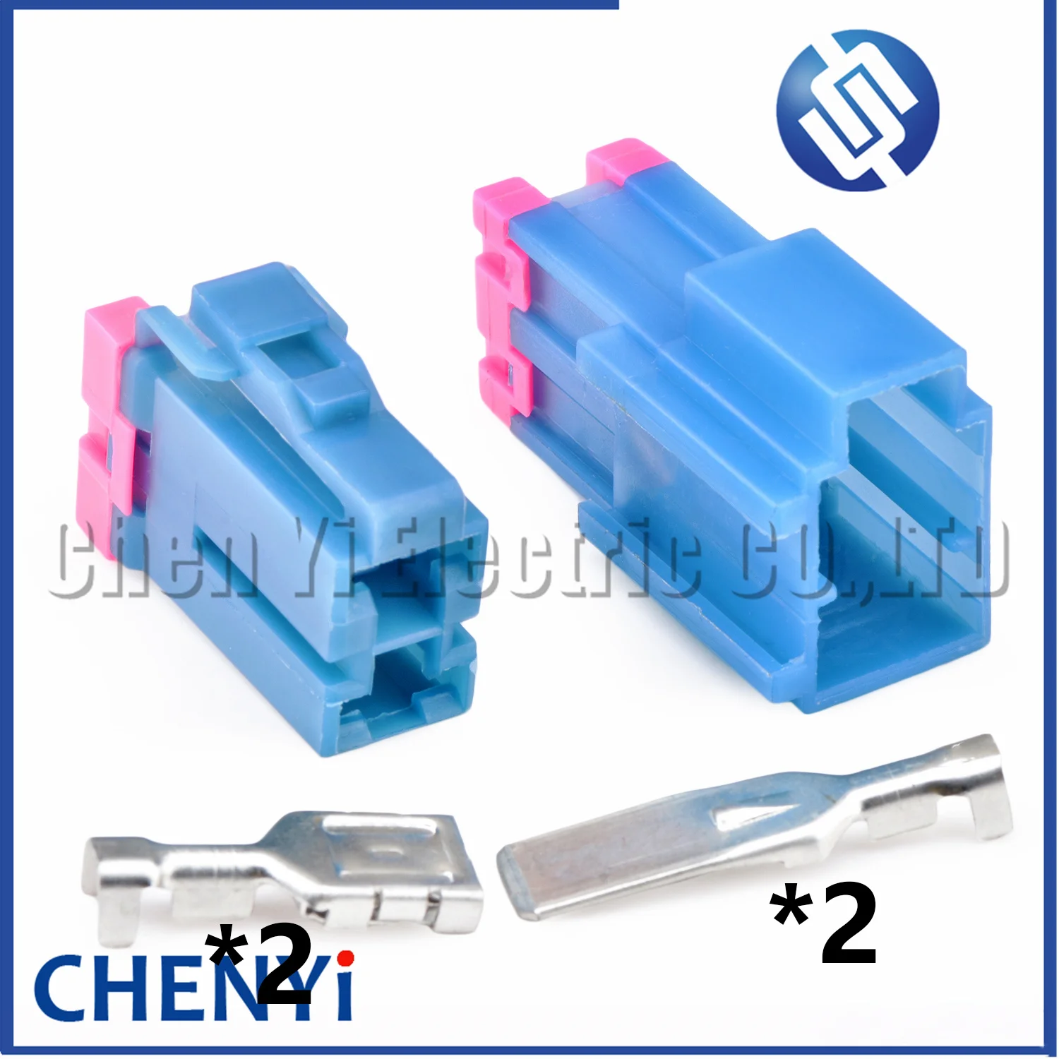 2-контактный автомобильный разъем серии 9,5 мм, защитная вилка предохранителя, вилка высокой мощности и сильного тока 7123-4129-90 7122-4129-900