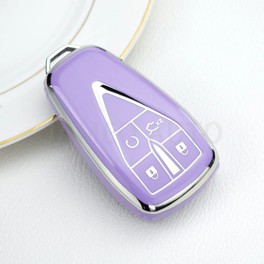 Чехол для автомобильного ключа из ТПУ, брелок для Changan CS35PLUS CS35 Plus CS55 PLUS CS75 PLUS Eado UNI-T UNI K Oushang X5 X7 EV 2019-2024