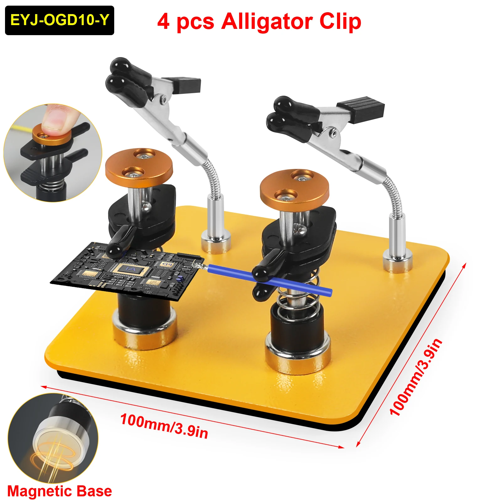 NEWACALOX Магнитная паяльная станция 14PC-D10