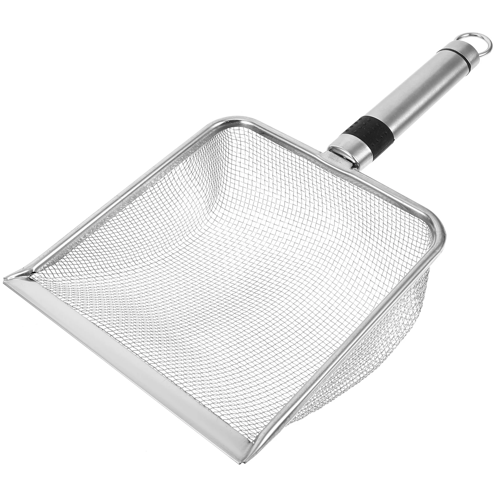

Cat Litter Metal Scoop Holder Mesh Scooper Pet Supplies Stainless Steel Spade
