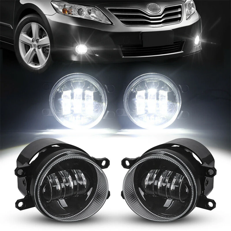 

Led Fog Light For Toyota Camry Corolla RAV4 AXIO Lexus Daytime Running Lamp Daylight Assembly Relay Wires Switch Waterproof