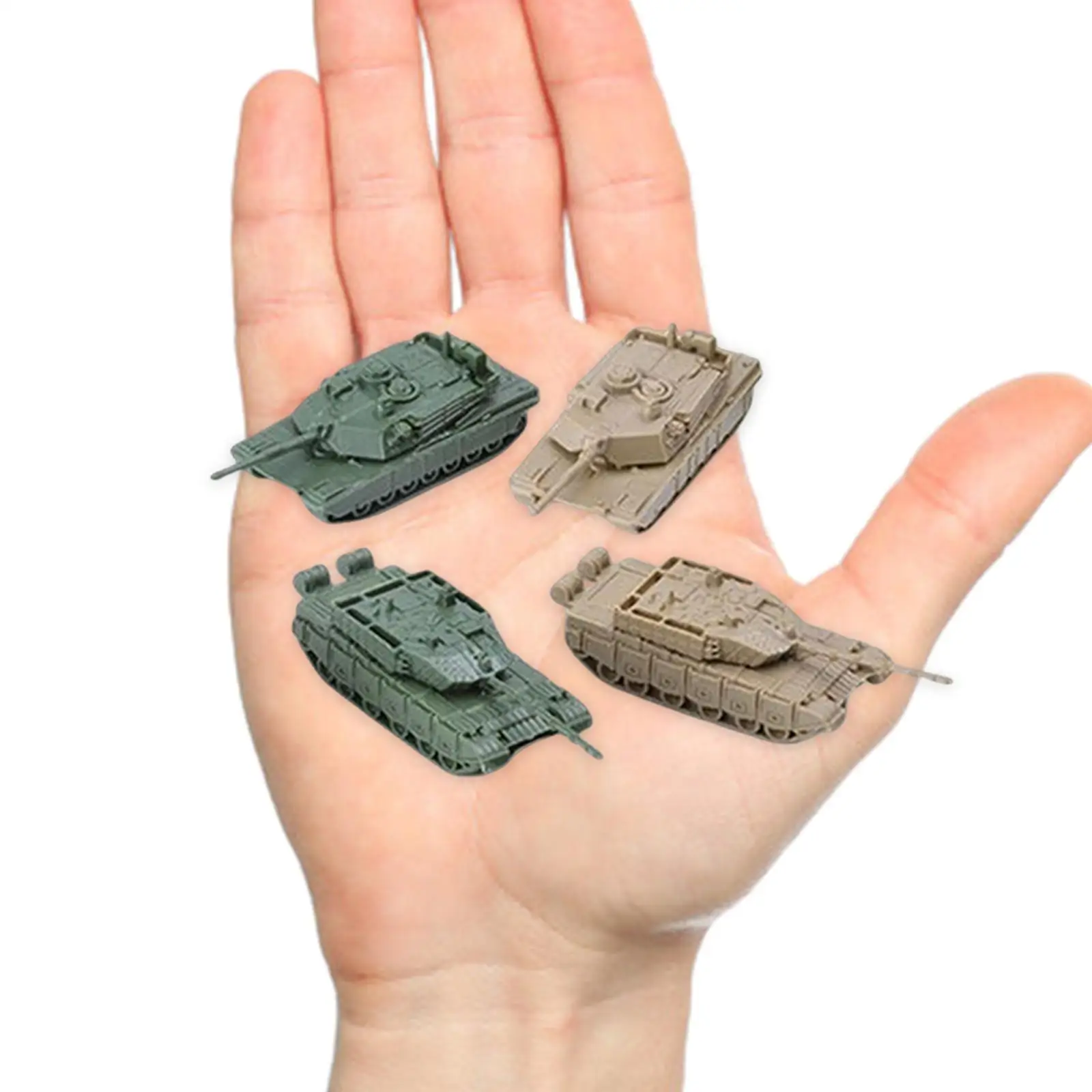 Модель танка в масштабе 1:144 скользящая стальная бусина 4D современная модель