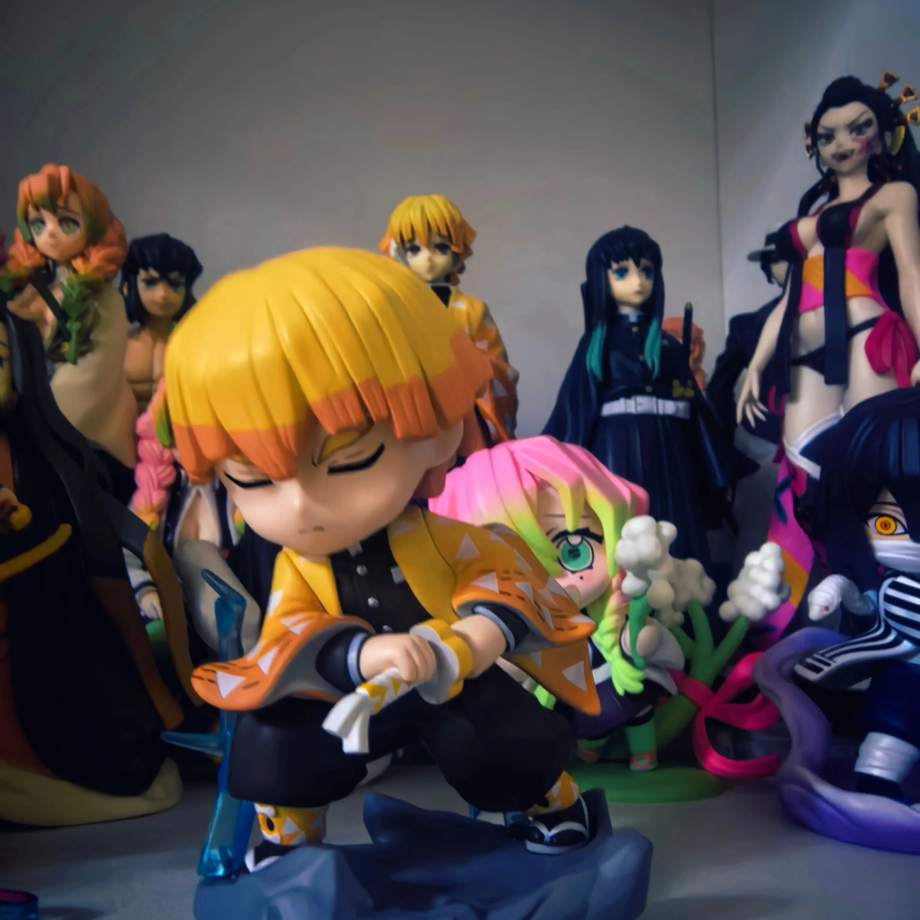 POP MART Demon Slayer Kimetsu No Yaiba Battle Blind Box Оригинальная аниме-фигурка, коллекционная игрушка-сюрприз, подарок (art.: 3920db868f53c) - 3920db868f53c