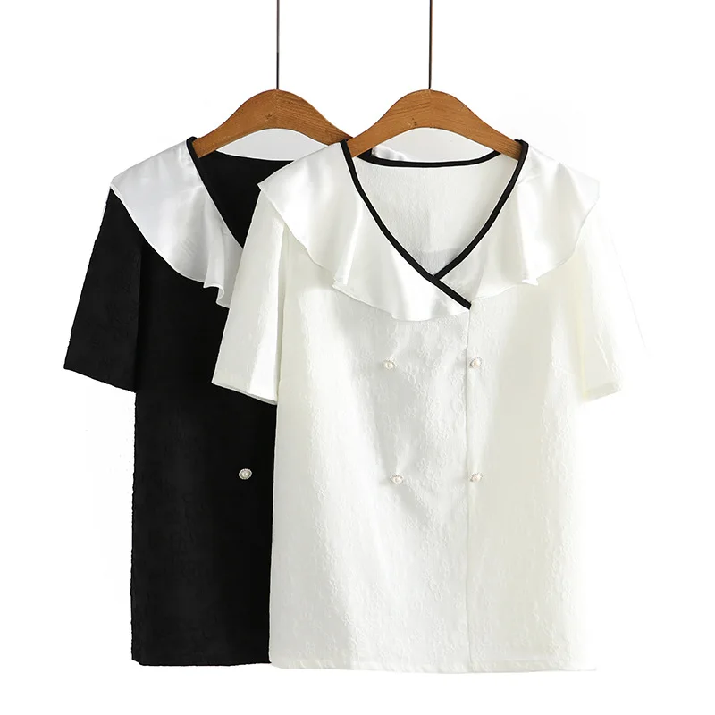 

2022 Summer Maternity T-Shirts Short Sleeve Women's Fashion one